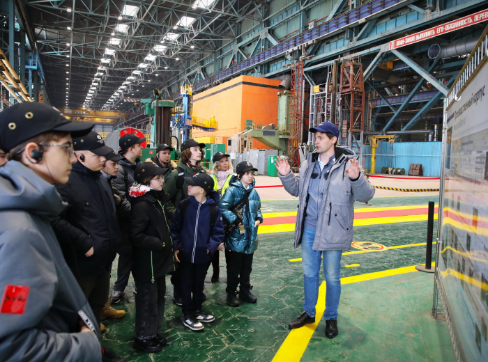 На волгодонском заводе Росатома прошла экскурсия для школьников из 13 «атомных» городов